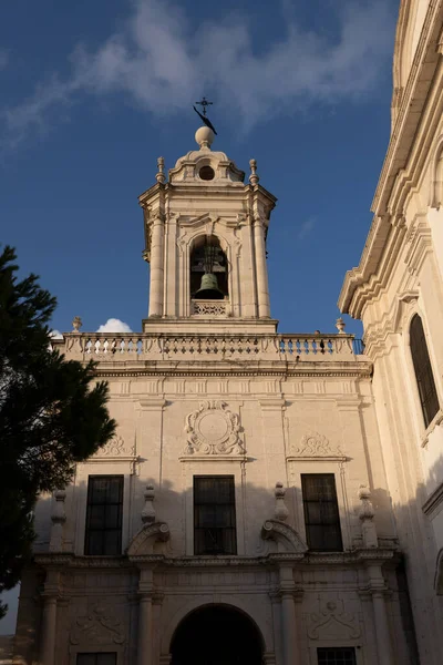 Kostel Klášter Panny Marie Grace Zvonice Lisabonu Portugalsko Royalty Free Stock Obrázky