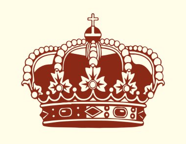 Kapanış ulusunun espana eyaleti kraliçesi hanedan arması ceket kolu kavramı beyaz metin alanına bakıyor. El çizimi kırmızı çizgili sanat soyut Avrupa birimi. Etiket amblemi amblem tasarımı seti.