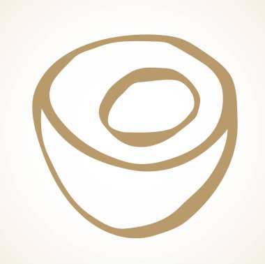 Açık mutfak masa metninde leziz, şirin kümes hayvanları şeklinde büyük bir daire şeklinde. Siyah mürekkepli el çizimi bıldırcın çiftliği menüsü amblem tasarım konsepti retro sanat karalama tarzı. Görüntüyü kapat