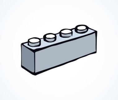 Canlı büyük düz bina yapıcı yapboz tamir setini kapat beyaz metin alanı arkaplanını ayarla. Anahat mutlu renk mürekkep el çizilmiş komik tasarım nesne logosu modern web sanat karalama komik keyif tarzı