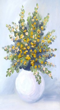 Tatlı, yemyeşil kırsal yaban ördeği yetiştirme yaban ördeği hediye taslağı. Canlı el çizimi pastel akryl boya modern evlilik kartı tarzı. Parlak gül rengi taze, küçük kırsal büyüme briar tomurcuğu yaprağı açık mavi gökyüzü