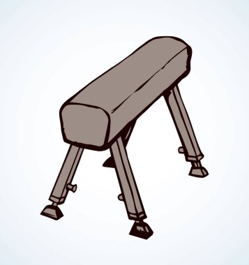 Beyaz zemin üzerinde koç saplar ile eski Olimpiyat deri keçi. Parlak bej renk el çekilmiş eylem nesne logo amblem antika sanat doodle karikatür tarzı. Metin için yer ile yakın çekim yan görünüm