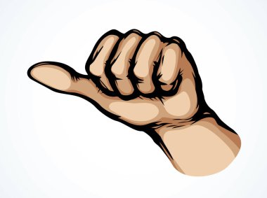 Eski gövde, beyaz kağıt üzerinde metin için oy işareti fikrini gösteriyor. Freehand 'ın ana hatları siyah mürekkep. Medya logosu piktogram amblem rozet konsepti. Eskimiş sanat karalama tarzında baştan savma. Görüntüyü kapat