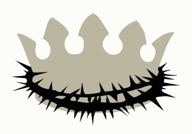 Hilekar utanç, keskin bir çivi gibi hisset kurtarıcı Tanrı 'nın başı, yem tuzağı. Siyah gerçek sahte kutsal hayat mutlu eğlence gerçekliği kutsal zafer işareti kutsal gerçek tarih vektörü vintag grafik sanat