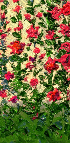 Gwasz Dziki Wiosna Rustykalny Widok Sceny Żywy Różowy Althaea Ręka — Zdjęcie stockowe