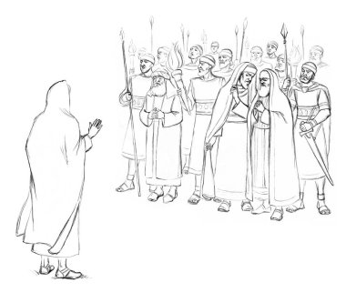 Kutsal Tanrı, erkek, insan, Yahudi, Tanrı inancı ödünç verdi. Karanlık gece, ölüm tuzağı sahnesini çeker. El yapımı İsrail zırh ordusu günahkarı. Gel ve öldür Kurtarıcı 'yı. Günah mahkemesi eskizini çiz.