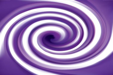 Parlak radyal kıvrımlı, beyaz ortadaki yazı için boşluk düşkünü. Jel sıvısı karamel yüzeyi. Sulu bitkilerin iştah açıcı reçeli koyu lavanta rengi: üzüm, yabanmersini, çiğ, yabanmersini, erik