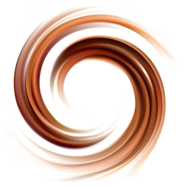 Soft wonderful mixed dark beige curvy eddy ripple luxury border banner frame icon sign logo symbol design. Tasty volute fluid melt sweet choco surface text space on glowing milky white stripe center