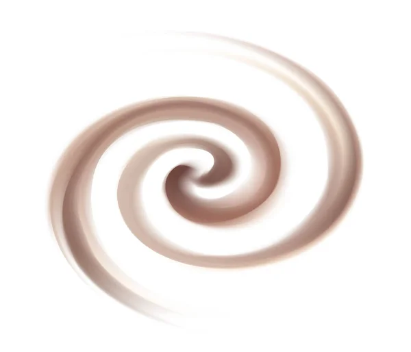 라이트 럭셔리 그래픽 디자인 스타일 아이콘 핫초코 액체가 초콜릿 표면은 — 스톡 벡터