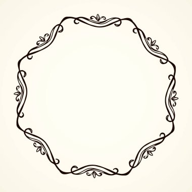 Eski sevimli romantik kitap şerit yay girdap etiketi swoosh beyaz kağıt kartı zemin üzerinde izole öğe kümesi. FreeHand siyah mürekkep kalem anahat çizilmiş kıvırcık köşe sanatsal rustik yapmamı karalama stilinde yarım yamalak