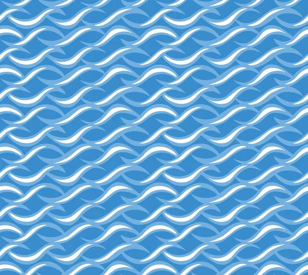 Tilable Forme Sinueuse Warp Forme Ajouré Couleur Azur Clair Avec — Image vectorielle