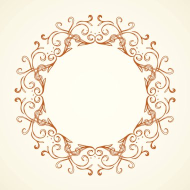 Eski sevimli romantik kitap kurdelesi kıvrımlı fiyonk etiketi beyaz kağıt arka planda izole edilmiş. Freehand siyah mürekkep ana hatlarıyla çizilmiş kıvrımlı köşe çizimi sanatsal kırsal kıvrımlı karalama tarzı.