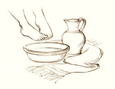 Closeup black pencil hand drawn art sign retro age beauty holy jew girl slave love gospel hot soak wet jug. Female human kid old church male sacred easter serve lord god priest skin concept text space