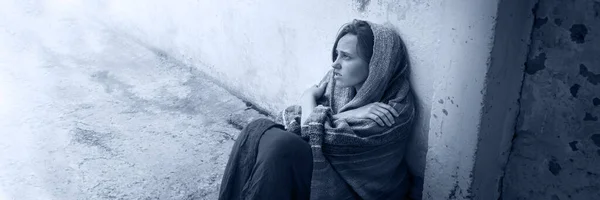 Misery Tired Lost Grief Fail Cry Prayer Lone Jew Teen — Stock Photo, Image
