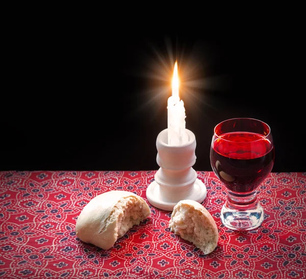 Retro Ultimo Santo Signore Vangelo Crocifisso Amore Nuovo Rito Luce — Foto Stock
