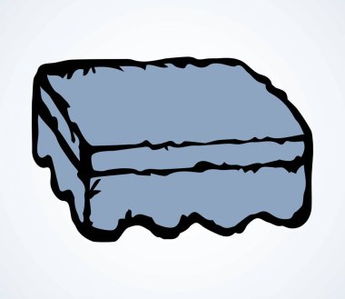 Beyaz lavabo metin arkaplanına kurulmuş şirin, basit, eski, nemli banyo bezi. Siyah mürekkep kalem el çizimi logo piktogram amblem tasarımı retro sanat çizim tarzı. Satır detay görünümünü kapat