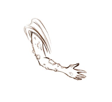 Koyu siyah çizgili kalem, antika yardım simgesi, erkek İncilsel hikaye eskiz sanatı.