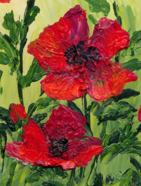 Parlak modern gouache boya pastel eskiz desen görünümü. Canlı el çizimi akrilik botanik tomurcuk kök otu retro yaratıcı beyaz kağıt branda fırça tebrik kartı tarzında. Turuncu renk taze pembe gökyüzü sahnesi