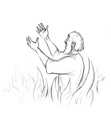 Hüzünlü, yaşlı, kederli, çaresiz, erkek, yahudi, ağla, ağla, ağla, Tanrım, kara elinle yardım et, eskiz yap.