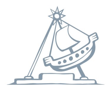 Cute line little old retro big retro funny outdoor pirate doll vessel chair seat fly ferris prater white sky. Outline black hand drawn active spin people logo sign icon art sketch doodle style design