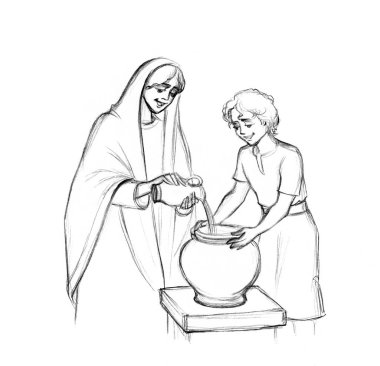 Yahudi peygamber adam, genç erkek köle, süt sütü, sıvı yemek kavanozu, eski İsrail inancı, el yapımı sanat eserleri. Yahudi kadın peçesi. Neşeli kadın. Bol bol zengin vazosu sat.