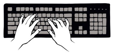 LCD macbook tuş takımı beyaz masa Danışma arka plan üzerinde. Siyah çizgi çizilmiş netbook yol açtı. Modern sanat tarzı metin için pad yer üzerinde www sosyal içerik verileri anahtar simgesi işareti kroki. Üstten Görünüm yukarıda palm itme kadar kapatın