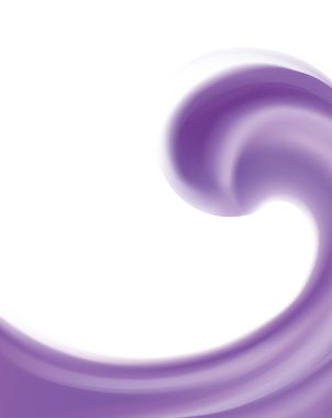 Parlak kıvrımlı, düz, bulanık dönen, dönen, karanlık metin alanı tasarımı. Sıvı yüzey sanat logosu simge çerçeve kenarlığı simgesi. İştah açıcı meyveli jöle lavanta rengi: çiğ, yabanmersini, erik