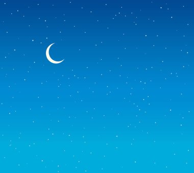 Parlak, sakin, sakin, pırıl pırıl, pırıl parlayan bir kıvılcım. Alacakaranlık, toz bulutunun alacakaranlık şeklindeki güzellik kavramı. Sevimli sanat fantastik hiç kimse gece vakti ışıltılı tasarım hilal elementi çizgi film tarzı metin çizer