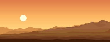 Gökyüzündeki güneş tarlanın üzerinde