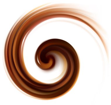 Yumuşak harika karışık koyu bej curvy eddy dalgalanma lüks düşkün. Güzel lezzetli kıvrım sıvı erime metin için yer ile tatlı choco cremy yüzeyde huni ortasında parlayan sütlü beyaz şerit