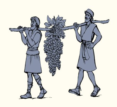 Antiqu güçlü, mutlu, neşeli, Doğu Asyalı, yetişkin, erkek, erkek, hizmetçi, büyük, ağır, sopa ustası. El, siyah, eski, İncil çağından kalma, kutsal bir hikaye sahnesi.