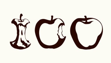 Parlak el çiğ botanik amblemi çizdi Pictogram tasarım retro çizim çizim tarzı. Yakın plan biyoeko tatlı sağlık vejetaryen sonbahar tohumu tohumu ekme çöpü bitki örtüsü büyüme metni arkaplanı