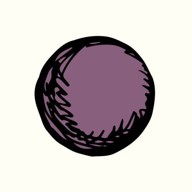 Uzaylı büyük Venüs küre güneş topu pluto gövde şekli uranüs kuşağı dünya beyaz gökyüzü çizgisi kozmo bilim kurgu kara el çizimi Mars 'ın Jüpiter logo sanat retro doodle çizgi roman tarzı