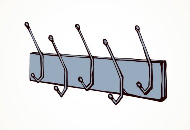 Beyaz salonun arka planında eski ahşap tahta pano dekoru. El çizimi siyah mürekkep desenli obje amblemi. Metin için uzaya retro sanat karikatür tarzı çizilmiş. Kapalı tutucu resim grafiği