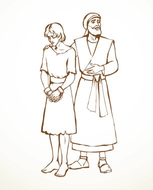 Yaşlı Arap muhafız işçi kolu, sahte üzgün surat satıldı. Genç umutsuzluğa kapılmış erkek çocuk, beyaz market hapis cezasına çarptırıldı. Ortadoğulu kız retro-tanrı sanatı kara eskiz çizimi hikayesi üzerinde çalışıyor.