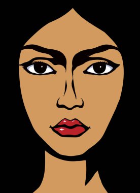 Ön manzara, açık pembe gülücük, makyaj arka planı. Freehand ana hatları siyah mürekkep el çizimi duyu unsuru simgesi simge işareti pictogram tasarımı baştan savma retro sanat karalama yazdırma biçimi kağıt üzerine