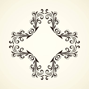 Eski sevimli romantik kitap kurdelesi kıvrımlı fiyonk etiketi beyaz kağıt arka planda izole edilmiş. Freehand siyah mürekkep ana hatlarıyla çizilmiş kıvrımlı köşe çizimi sanatsal kırsal kıvrımlı karalama tarzı.