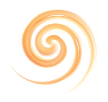 Girdap sanatı hareketi beyaz arkaplanda sevgi dolu metin alanlarını dalgalandırıyor. Güzel kıvrımlı yüzey yumuşak terracotta rengi. Saf taze havuç, kavun, balkabağı, kayısı, limon tatlı şurubu.