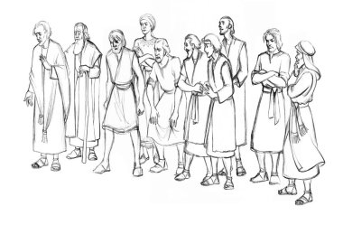 Yetişkin yaştaki müslüman insan admir inancı beklemeyin İslami karnaval oyununu izleyin gökyüzü oyunu beyaz el üzgün yahudi adamın elini çizdi dua edin kızlar stres kazanmaktan korkuyor olay retro hikaye sanatı