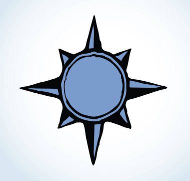 Eski grunge yol manzarası. Açık beyaz kağıt dokusu metin alanı arkaplanı. Çizgi siyah mürekkep el çizilmiş dünya deniz yolu GPS planı logo amblemi pankart tasarımı karikatür çizim çizim çizim tarzı