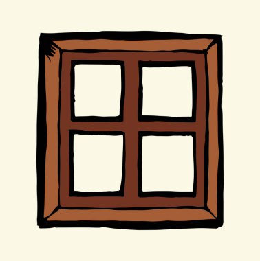 Paslı, küçük, boş, pis, boş çiftlik kulübesi kulübesi kulübesi kulübesi kuşağı. Bak gökyüzü güneşli. Ön hat siyah el çizilmiş yıpranmış pvc panel logo duvar retro doodle sanat tarzı metin alanı