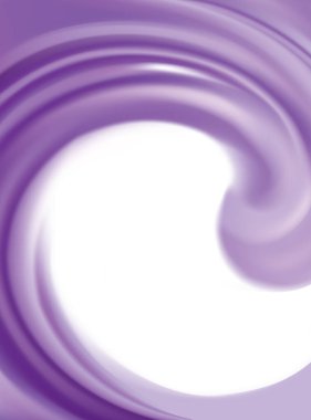 Parlak kıvrımlı, düz, bulanık dönen, dönen, karanlık metin alanı tasarımı. Sıvı yüzey sanat logosu simge çerçeve kenarlığı simgesi. İştah açıcı meyveli jöle lavanta rengi: çiğ, yabanmersini, erik