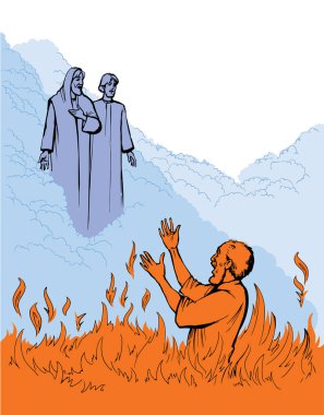 Yaşlı, kötü, yahudi, fitil gibi ağlayan, kutsal azize Tanrı 'dan yardım dileyin. Karanlık el, geçmişe dönük inanç, korku, sanat eskizi. Ürkütücü ürkütücü, korkutucu, sıcak hava yargıcı sonsuz ışık, beyaz, mutlu neşe