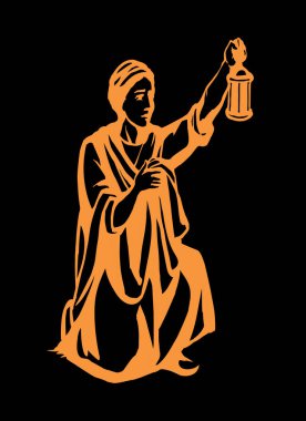 Diz çök Yahudi bayan işçi işçi ajan ajan bozuk para işi ev zeminini izle. Koyu renkli kırsal eşarp peçesi. Yahudi hizmetçi parlıyor. Yağ yakıyor.