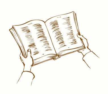 Çocuk çocuk incil inancı veri vaazı konsept logo simgesi simge işareti simge resim mürekkep çizim erkek kalem erkek dua et kutsal günlük basım tarzı müslüman islam ofis beyaz sayfa metni