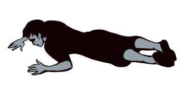 Young hasta, bitkin, üzgün, kederli, içkici, erkek, çocuk, şekerleme yaparken ağlayan Tanrı 'dan huzur dile. El çizilmiş sarhoş uyuşturucu uykusu rahatla Arap kız acı yüzü ağla eski müslüman islam vektör sanatı