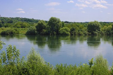 Moldova, Soroca ve Ukrayna arasındaki Dniester Nehri