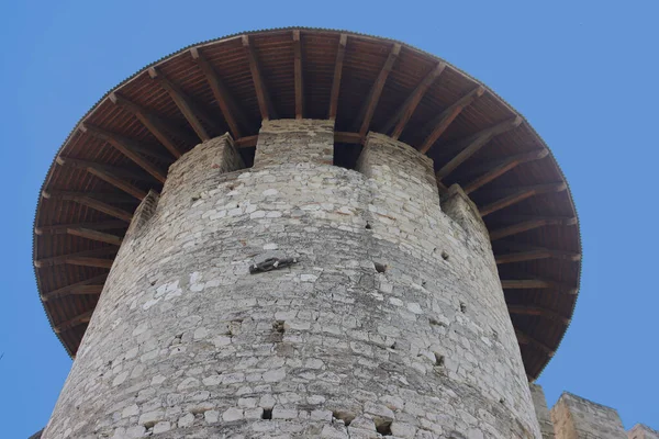 Soroca モルドバ共和国の中世の城砦のビュー 1499 年にモルダヴィア王子 Stephen 大王によって建てられた砦 2015 年に改装されています — ストック写真