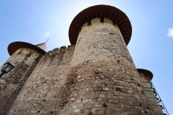 Uitzicht Het Middeleeuwse Fort Soroca Republiek Moldavië Fort Gebouwd 1499 — Stockfoto