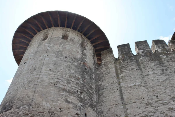 Blick Auf Die Mittelalterliche Festung Soroca Republik Moldau Festung Die — Stockfoto